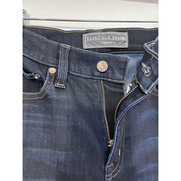 Point Sur Jeans Womens Size 27 Hightower Straight Dark Washed Jeans - Picture 2 of 5